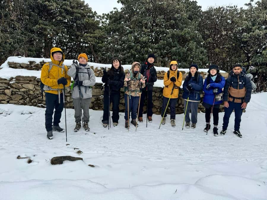 Pkr. Backpacker Group Dep.: 4 Day Mardi Himal Base Camp Trek - Day 3 High Camp to Mardi Himal Base Camp, 4,500m and back to Low Camp
