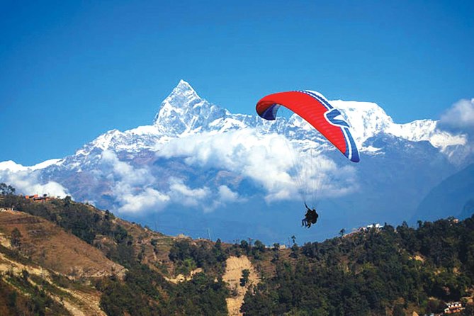Pokhara: 30-Minute Paragliding Adventure with pick up/drop off - Flying over Fewa Lake: why water looks different from above
