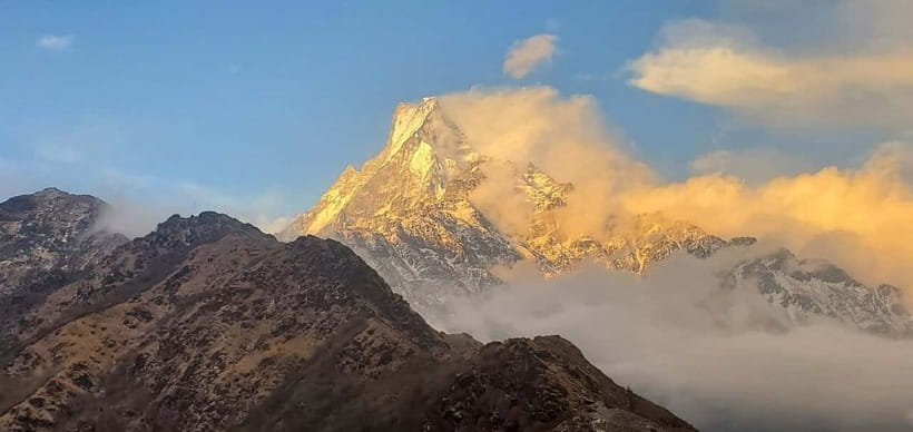 Pokhara: 4-Day Ghorepani, Poonhill & Ghandruk Mountain Trek - Tea houses, meals, and the cold reality at night