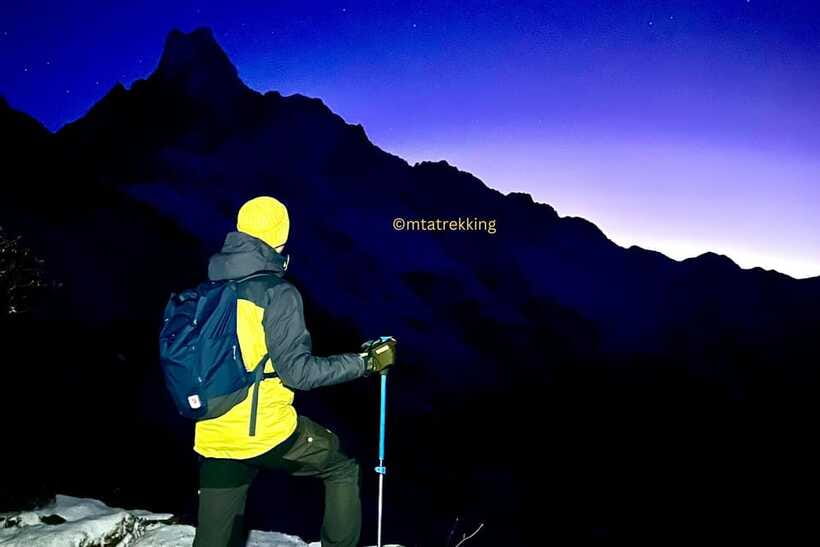 Pokhara: 4-Day Mardi Himal Trek - Day 3 High Camp to the sunrise viewpoint near 4,300 m, then back down