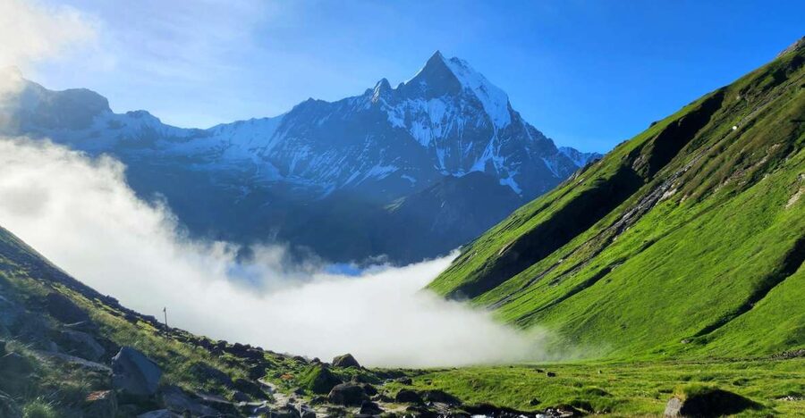 Pokhara: 9-Day Annapurna Base Camp Trek with Poon Hill - Chuile to Sinuwa: river confluences and the quiet build toward higher country
