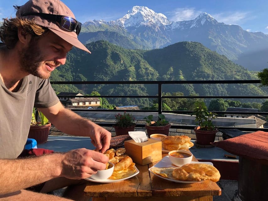 Pokhara: Annapurna Foothills Day Hike with Transfers - Food, tea stops, and the real rhythm of an 8 hour day