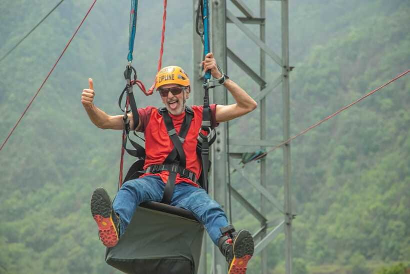 Pokhara: Experience The World's Steepest Zipline - What happens on the line: speed, angles, and the scenery arc