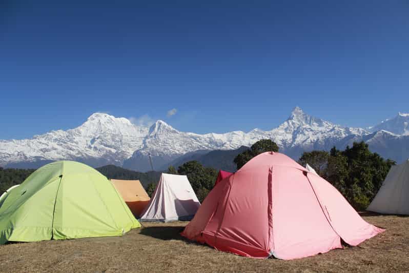 Pokhara: One night camping, campfire stay at Australian camp - Reaching Australian Camp: Panoramic Vistas That Set the Tone