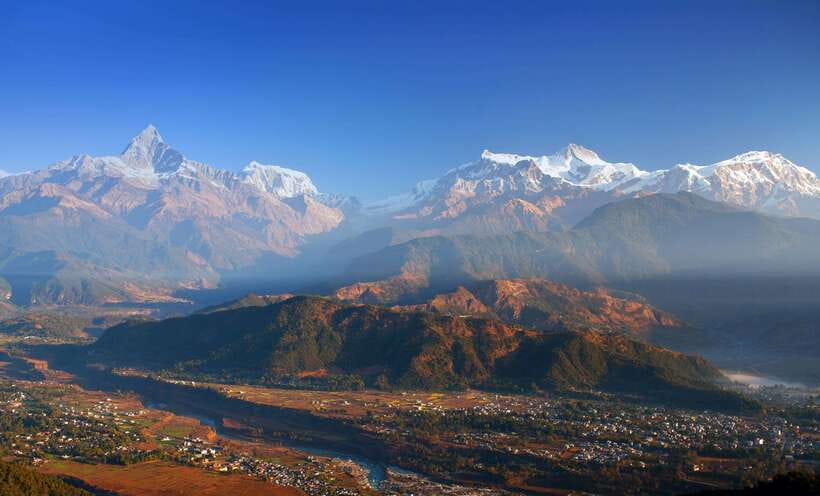 Pokhara Paragliding - The full 3-hour flow, from hotel pickup to landing near Lakeside