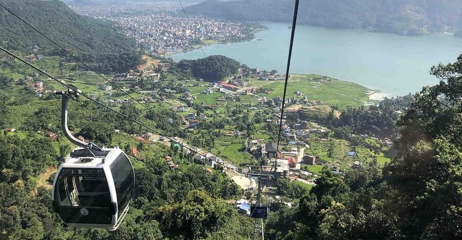 Pokhara Sarangkot : Cable Car (Himalayas) Sunrise Tour - Hotel Pickup and the Drive to the Annapurna Cable Car