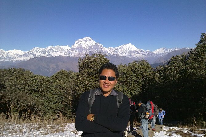 Private 4 - Day Poon Hill Trekking - Day 2 to Ghorepani: stone steps, a Magar village, and big massifs