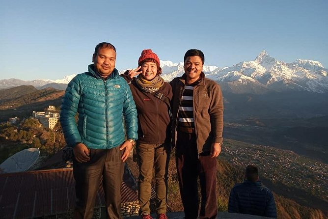 Sarangkot Sunrise Tour from Pokhara - Getting from the parking lot to the observatory deck