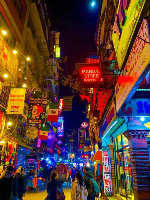 Thamel Rickshaw tour - Shree Gha Stupa near Thamel: quieter, Tibetan flavors, small moments