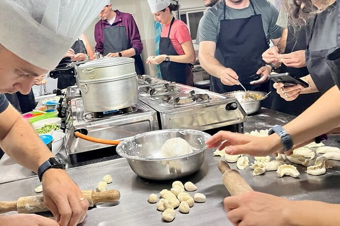 Traditional Nepali Momo Making Classes - Step by step: chai welcome, menu selection, and spice prep