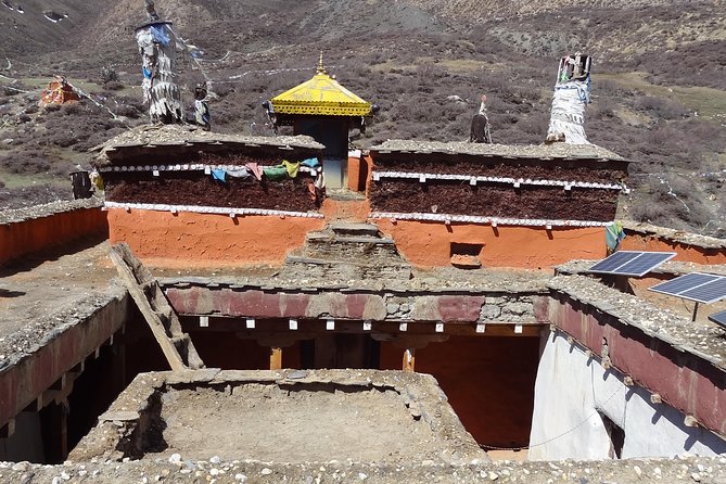 Upper Mustang Classic Trek with Local guide - Thukchen monastery at dawn, then Tiji festival energy