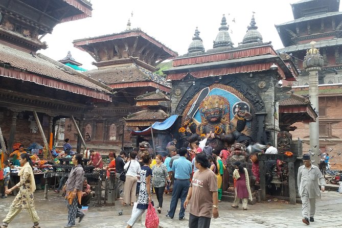 Walking tour of Kathmandu with awesome local guides - Indra Chowk market stop, where snacks and craft browsing happen